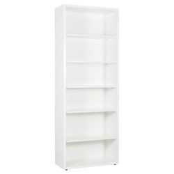 DISEGNO Libreria Bianco laccato (80 x 215 h cm) Mobile KIT