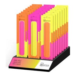 Lima unghie Neon colori assortiti 1 pz
