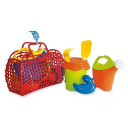 Set secchiello mare con borsa e accessori Assortito 295