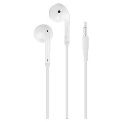 Auricolari microfono filo White PUIPHF32WHI
