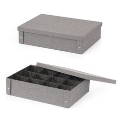 Scatola salvaspazio (44x31x11cm) Grey Art.6