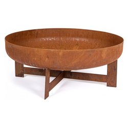 Braciere acciaio (60x24cm) EFESTO Ruggine 0782433