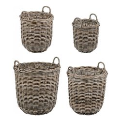 Set ceste 4 pz 2 manici NARRA Grigio 0380386