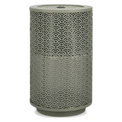 Fontanella metallo con led (30x51,5cm) AKIRA Verde 0780066