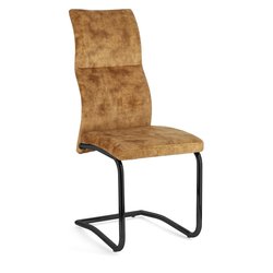 THELMA Sedia Velluto giallo