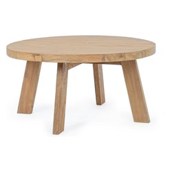 Tavolino da esterno legno BOLIVAR Legno (80x40cm) 0806041