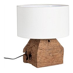 Lampada tavolo LUMEN Bianco (35x40cm) 0826476 1 luce - E27 - Max 28W