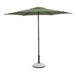 Ombrellone acciaio SAMBA Antracite e Olive (2.7mt) 0795769