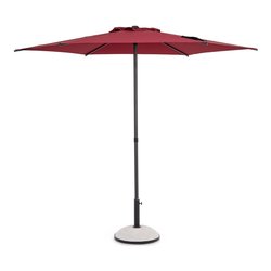 Ombrellone acciaio SAMBA Antracite e Burgundy (2.7mt) 0795768
