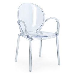 CAMILLA Sedia Trasparente