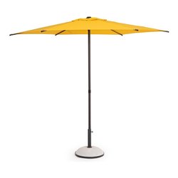 Ombrellone acciaio SAMBA Antracite e Mimosa (2.7mt) 0795770