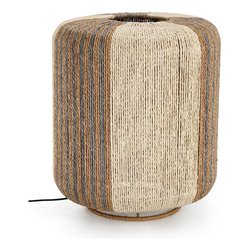 Lampada tavolo MALI Beige, Grigio e Marrone (34x40cm) 0828182 1 luce - E27 - Max 40W