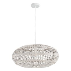 Sospensione PRAIA Bianco (61x107,5cm) 0828183 1 luce - E27 - Max 40W