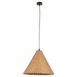 Sospensione GABON Marrone (50x159cm) 0828140 1 luce - E27 - Max 40W