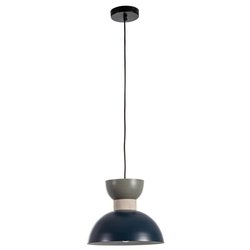 Sospensione JABALPUR Blu e Verde (30x175cm) 0828109 1 luce - E27 - Max 25W