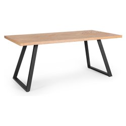 DUKAT Tavolo Fisso Nero (180x90cm)