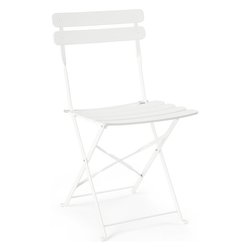 Sedia da esterno acciaio YASMIN Bianco 0803592