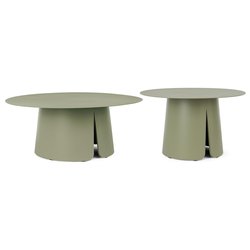 Set tavolini esterno alluminio BRYAN Avocado 0663685