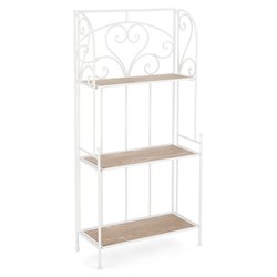 GUENDA Scaffale arredo Bianco (60x125hcm)