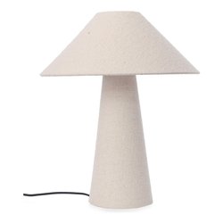 Lampada tavolo LAMKI Crema (38x46cm) 0828086 1 luce - E14 - Max 13W