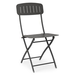 Sedia da esterno acciaio YVONNE Antracite 0803601