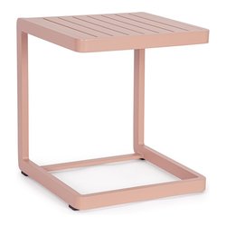 Tavolino da esterno alluminio KONNOR Rose (40x40x45cm) 0663714