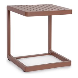 Tavolino da esterno alluminio KONNOR Barn (40x40x45cm) 0663713