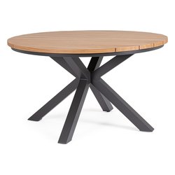 Tavolo da esterno alluminio ZELMAR Fisso Antracite (130x75cm) 0663790