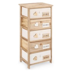 EMOTIONS Cassettiera 5 Cassetti (40cm)