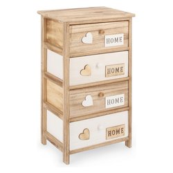 EMOTIONS Cassettiera 4 Cassetti (40cm)