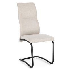 THELMA Sedia Nero e Beige