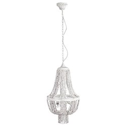 Lampadario CORONA Bianco antico (35cm) 0827333 3 luci - E14 - Max 120W