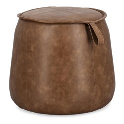 RUDINA Pouf Cognac