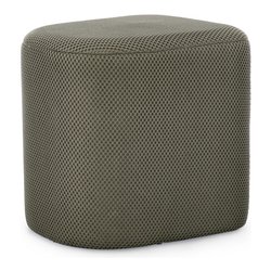 DARYA Pouf Verde scuro