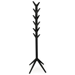 DAIKI Slim Appendiabiti Nero Legno