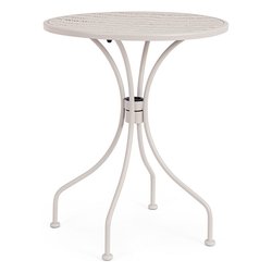 Tavolo da esterno acciaio LIZETTE Fisso Griz (60x71cm) 0802992