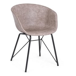 WARHOL Sedia Nero e Beige vintage