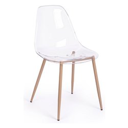 MANDY Sedia Trasparente