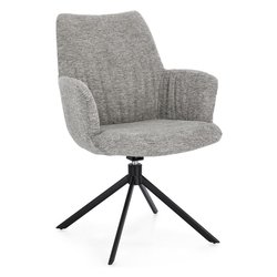 ALEXANDER Girevole Poltrona Grigio cenere