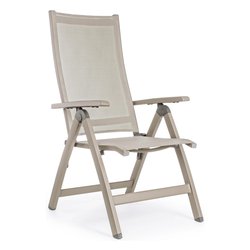 Sedia sdraio VICTOR Tortora 0662231