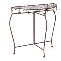 MELANIE Consolle Marrone (75cm) Mobile KIT