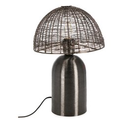 Lampada tavolo INAY Nero (26x36cm) 0826824 1 luce - E27 - Max 28W