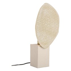Lampada tavolo NEEV Beige (21,5x13,5x46cm) 0826838 1 luce - E27 - Max 28W