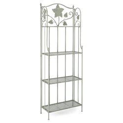 HARRIET Scaffale arredo Salvia (60x165hcm)