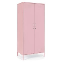 CAMBRIDGE Armadio 2 Ante battenti Rosa pastello (80cm) Mobile KIT
