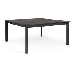 Tavolo da esterno alluminio KONNOR Fisso Antracite (160x110x77,5cm) 0662756