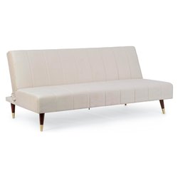 ALMA Divano letto 3 posti lineare Beige