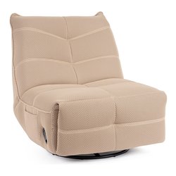GITTA Girevole Poltrona Avorio