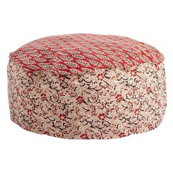 LORIENT Pouf Rosso
