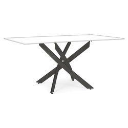 Basamento tavolo acciaio GEORGE Nero 0733530